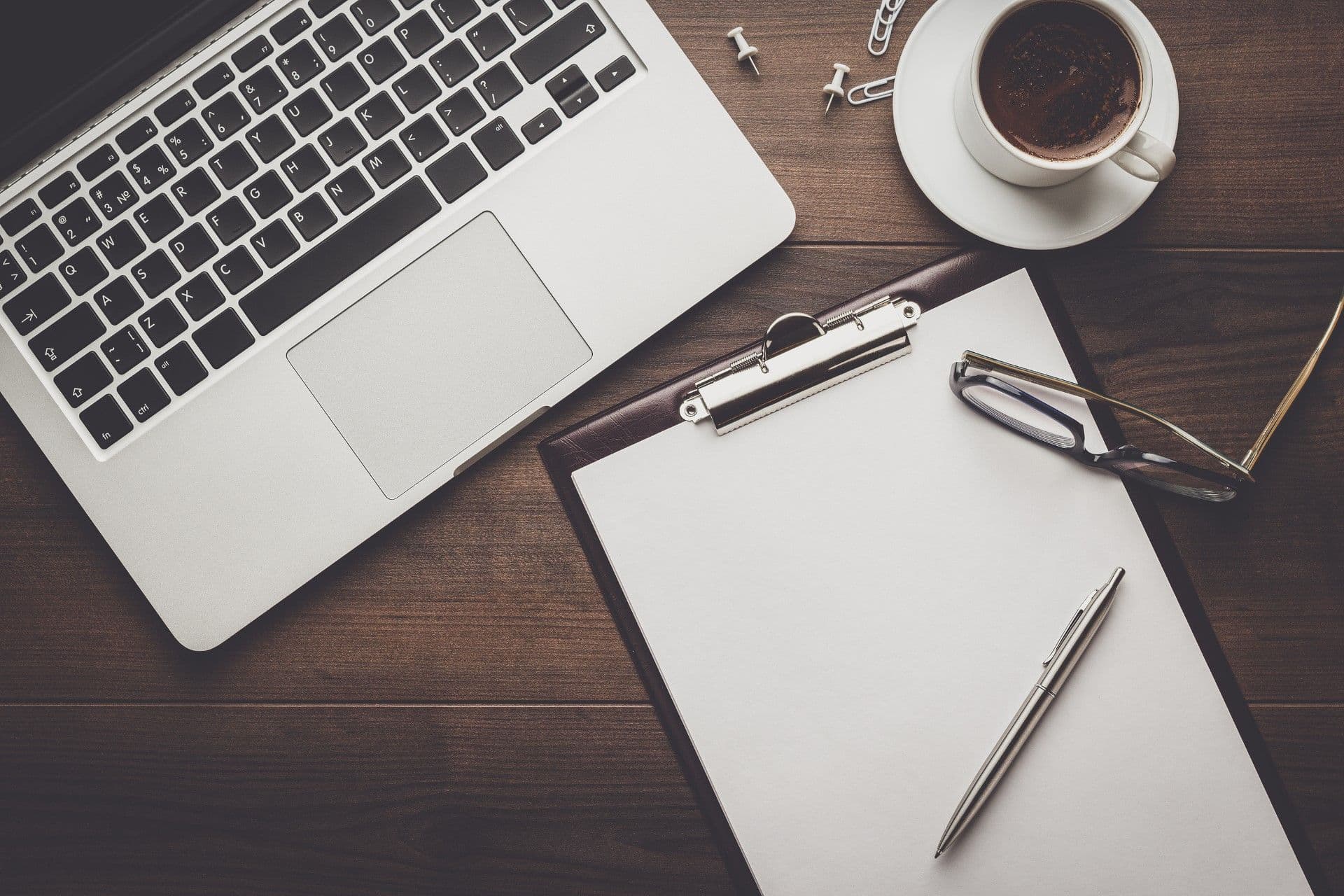 Computer, paper, and pen